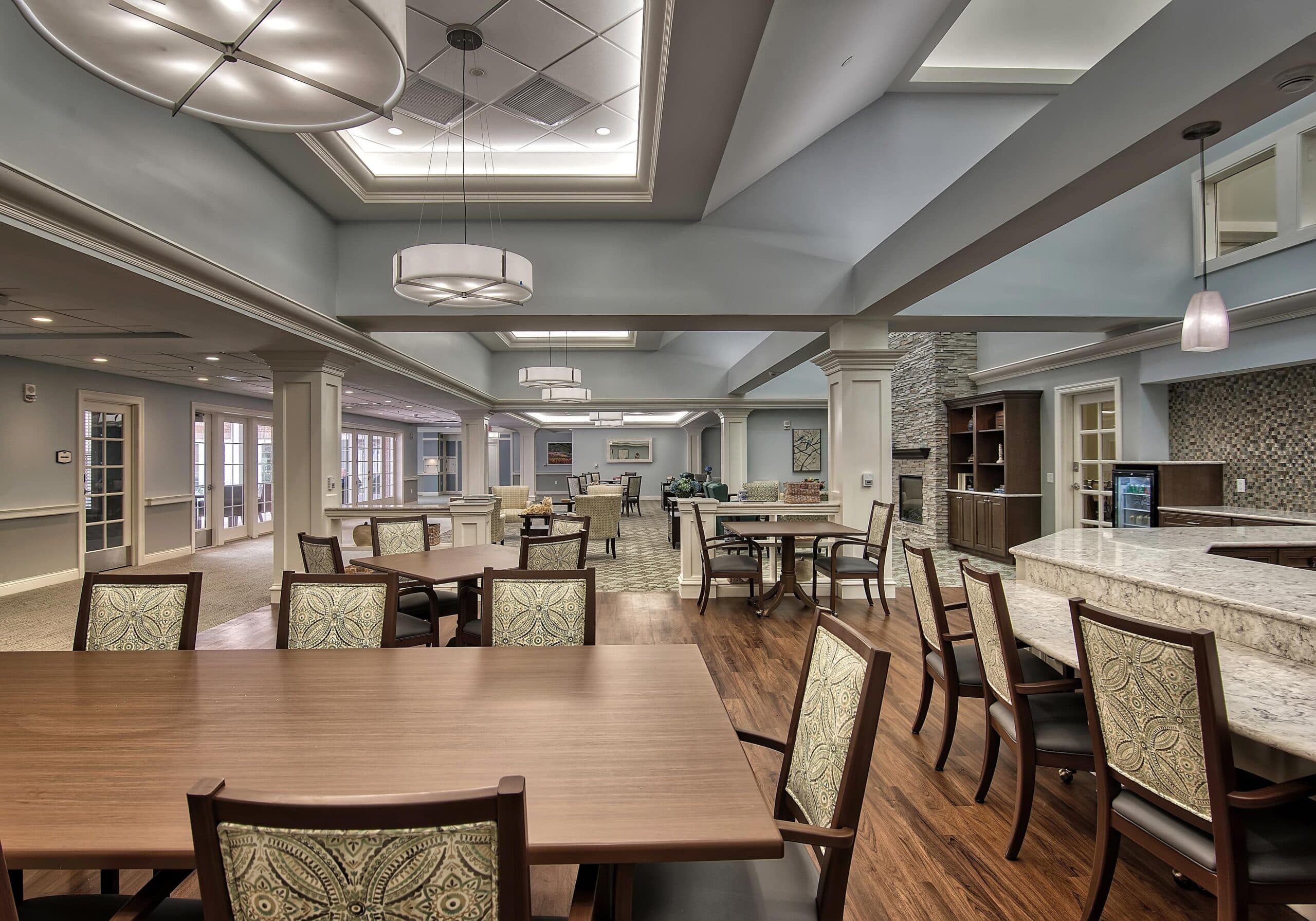 Memory care common area