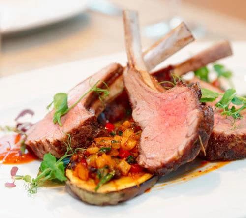 Rack of lamb