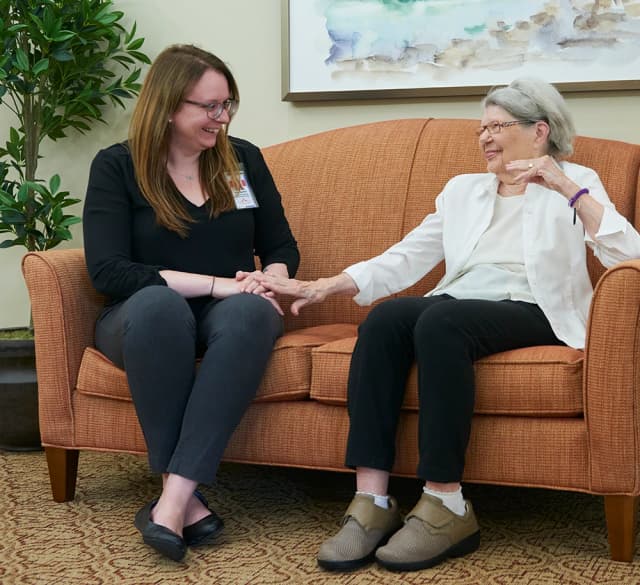 Resident and care giver