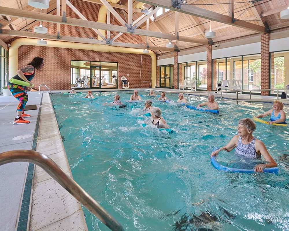 Pool fitness activities