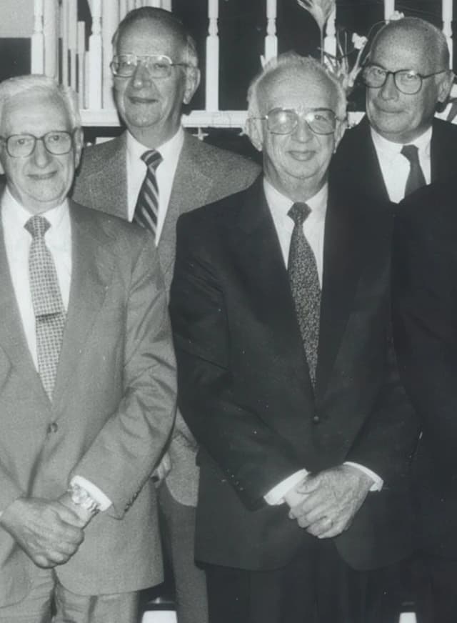 Founders and leaders vertical photo from past