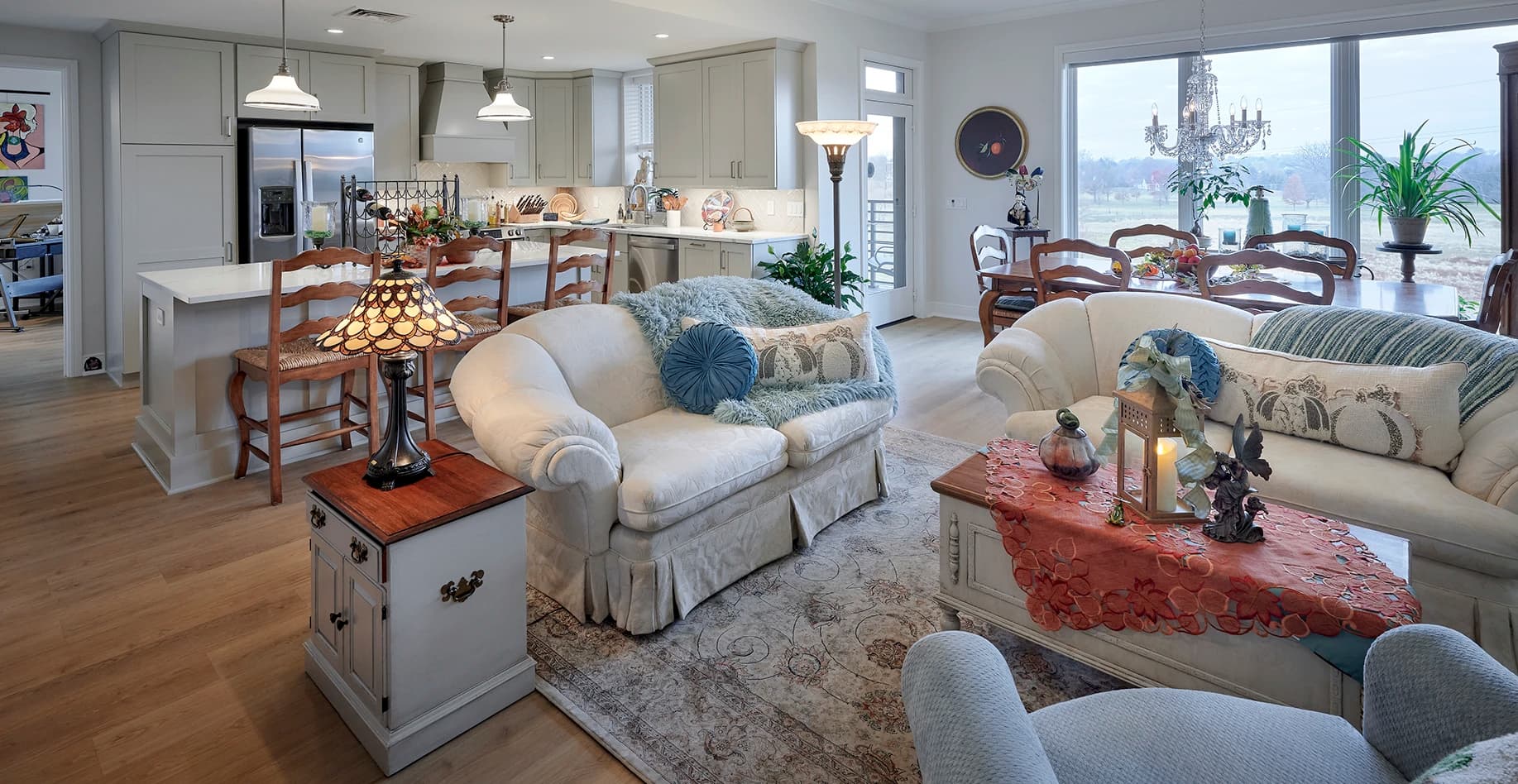 Living room with couches